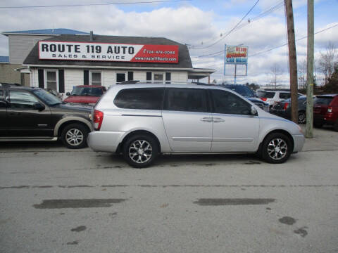 2014 Kia Sedona for sale at ROUTE 119 AUTO SALES & SVC in Homer City PA