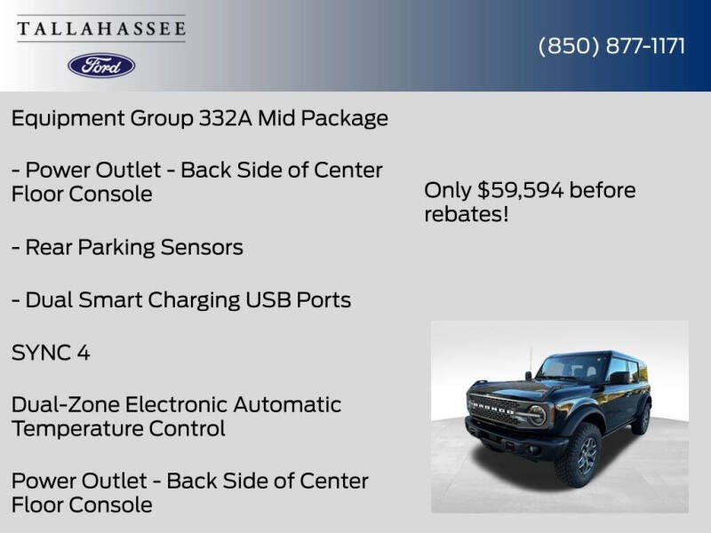 2025 Ford Bronco Badlands