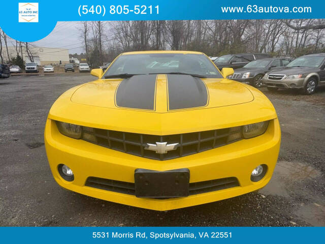 2011 Chevrolet Camaro for sale at 63 Auto Inc in Spotsylvania, VA