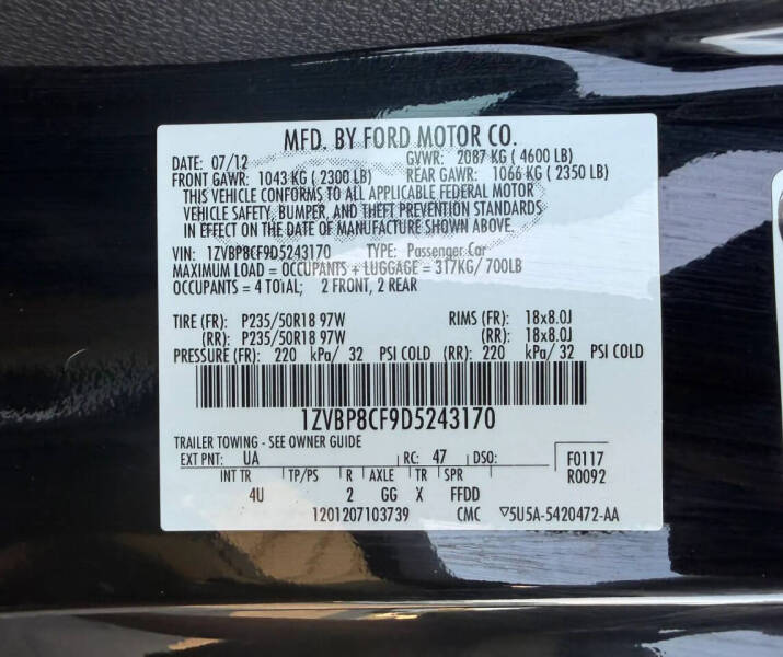 2013 Ford Mustang GT Premium