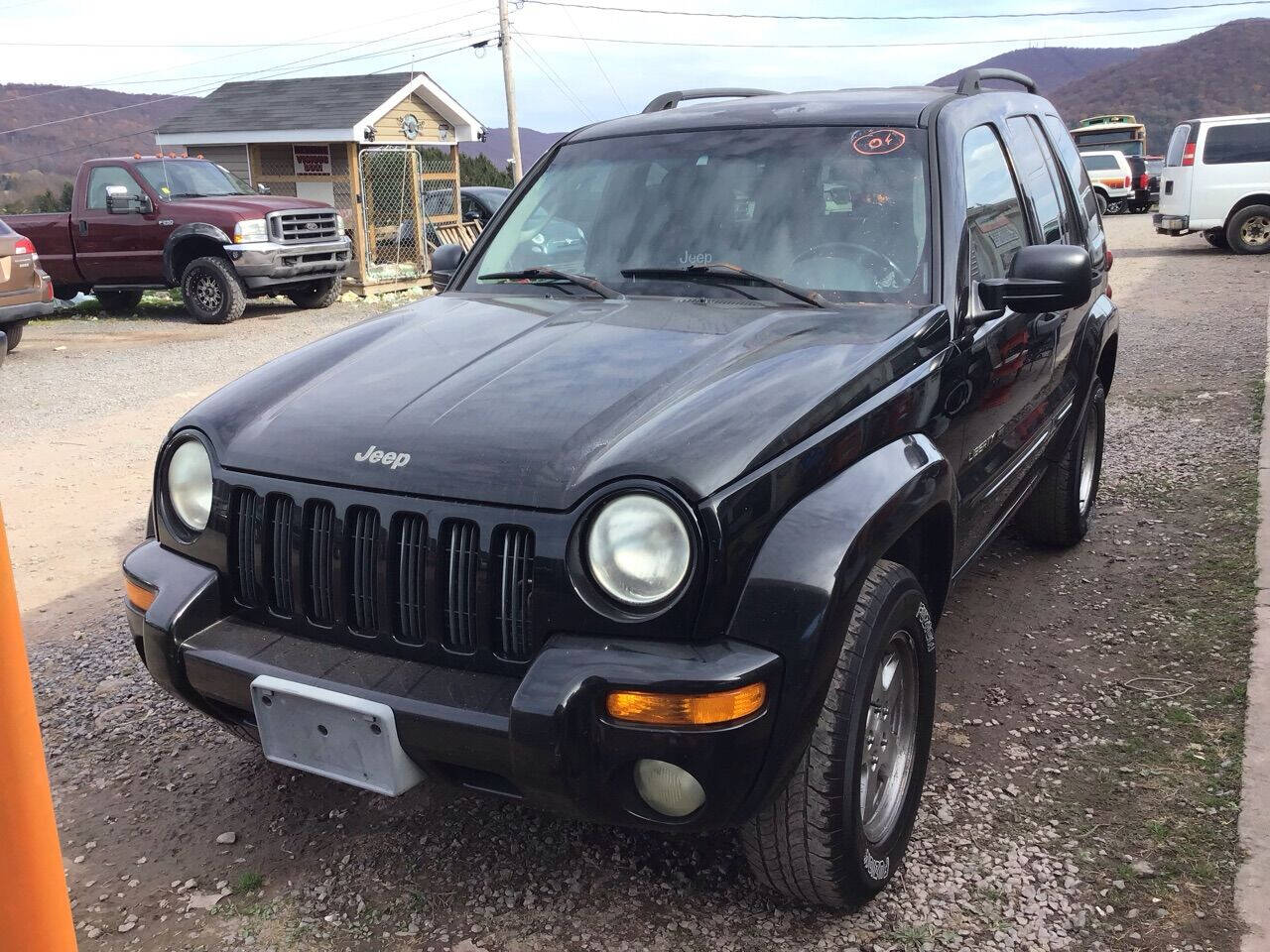 Black 2002 Jeep Liberty Limited Limited 4dr 4WD SUV 1