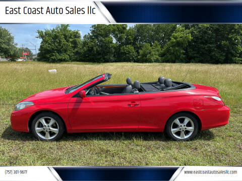 2008 Toyota Camry Solara for sale at East Coast Auto Sales llc in Virginia Beach VA