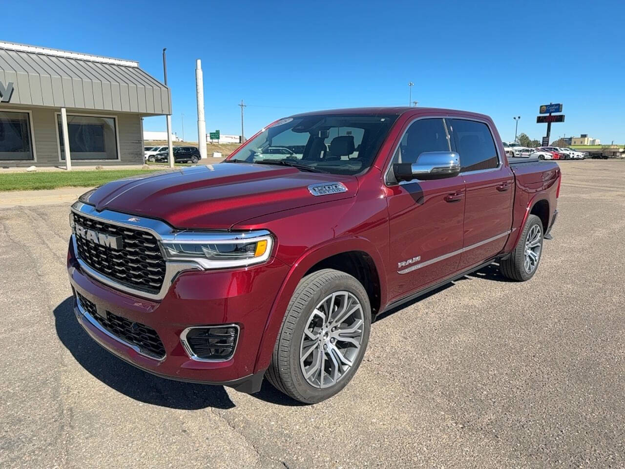 Red 2025 Ram 1500 Tungsten 4x4 Tungsten 4dr Crew Cab 5.6 ft. SB Pickup 2