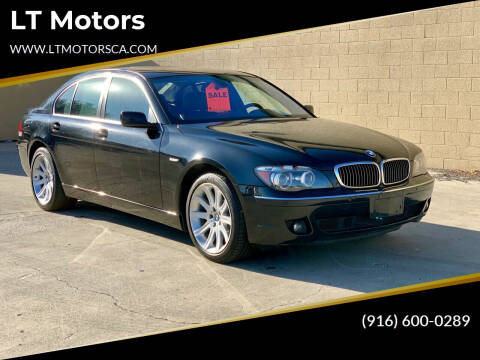 2006 BMW 7 Series for sale at LT Motors in Rancho Cordova CA