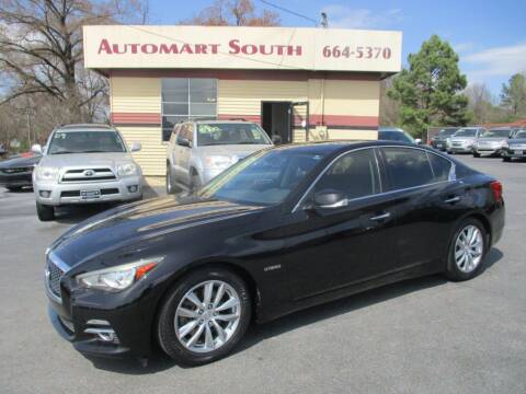 2014 Infiniti Q50 Hybrid for sale at Automart South in Alabaster AL