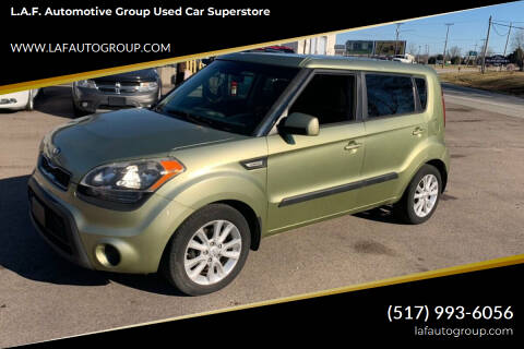 2013 Kia Soul for sale at L.A.F. Automotive Group Used Car Superstore in Lansing MI