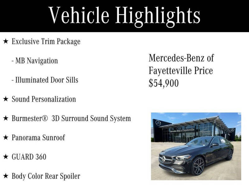 2026 Mercedes-Benz C-Class C 300