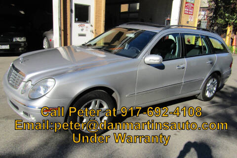 2004 Mercedes-Benz E-Class for sale at Dan Martin's Auto Depot LTD in Yonkers NY