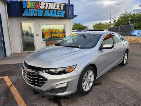 2021 Chevrolet Malibu for sale at VIVASTREET AUTO SALES LLC in Socorro TX