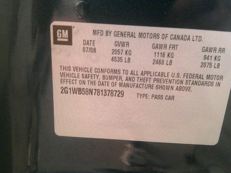 2008 Chevrolet Impala LS