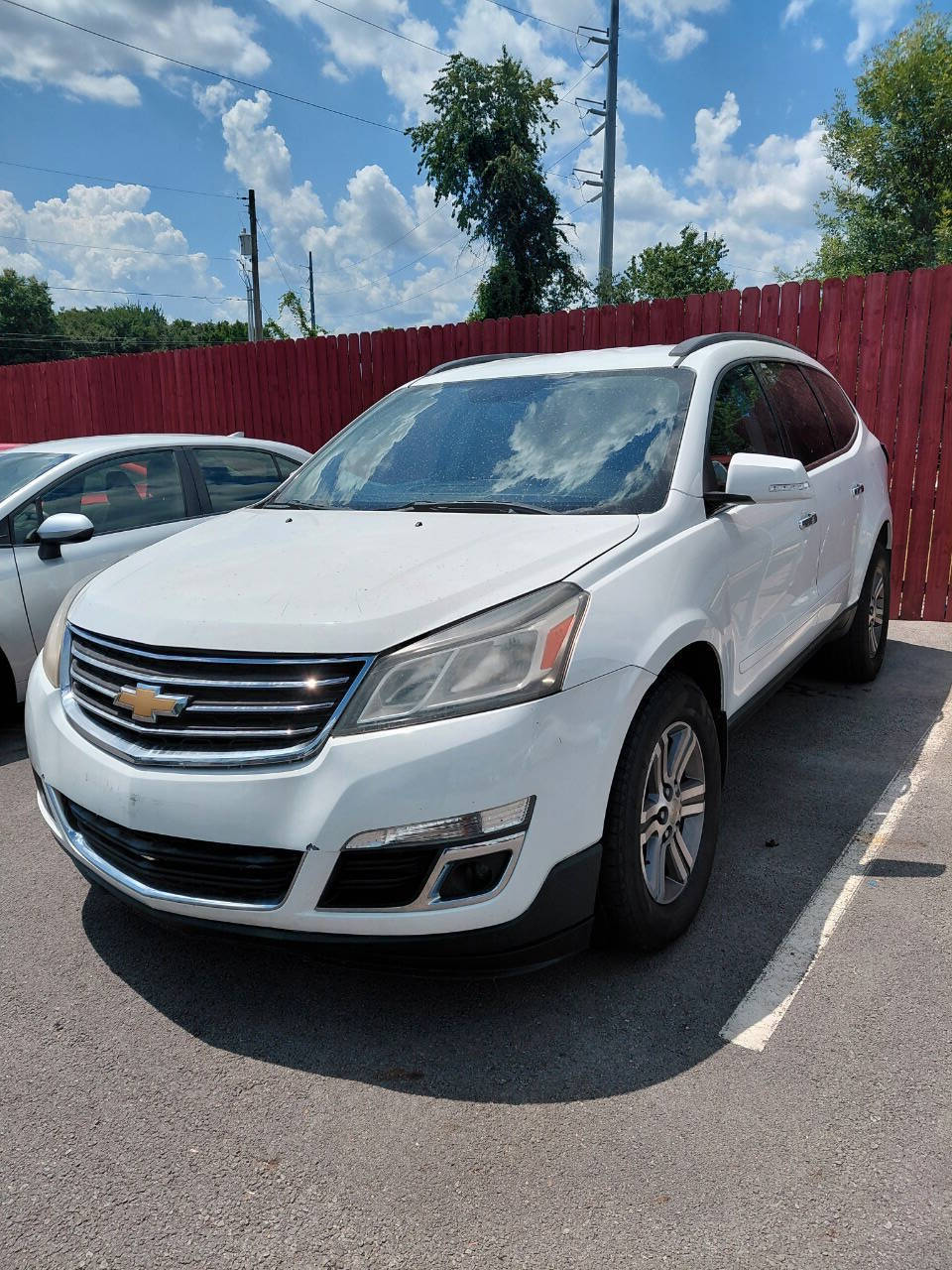 White 2017 Chevrolet Traverse LT LT 4dr SUV w/1LT 1