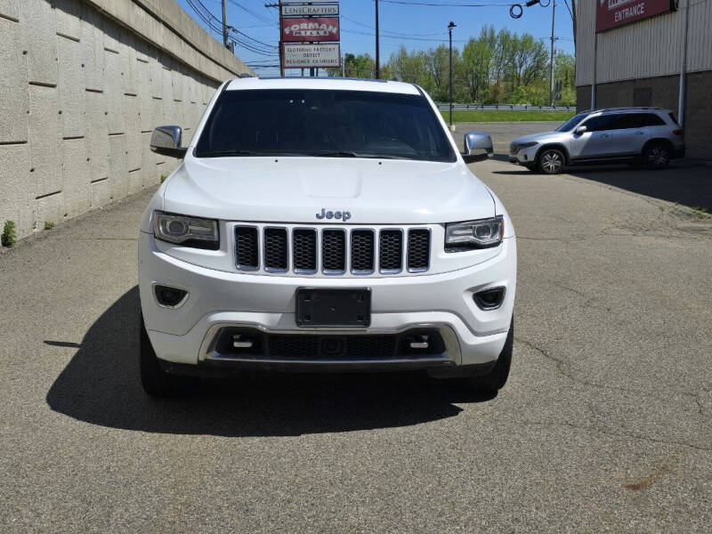 Used 2014 Jeep Grand Cherokee Overland with VIN 1C4RJFCTXEC232978 for sale in Hasbrouck Heights, NJ