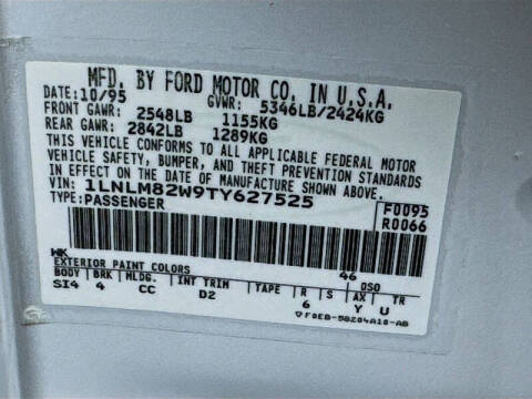 1996 Lincoln Town Car Signature