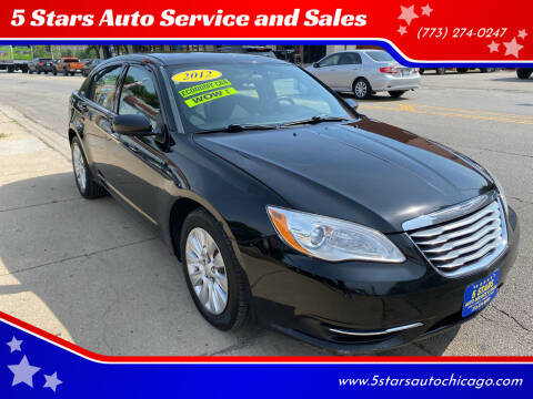 2012 Chrysler 200 for sale at 5 Stars Auto Service and Sales in Chicago IL