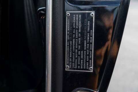 1972 Maserati Ghibli