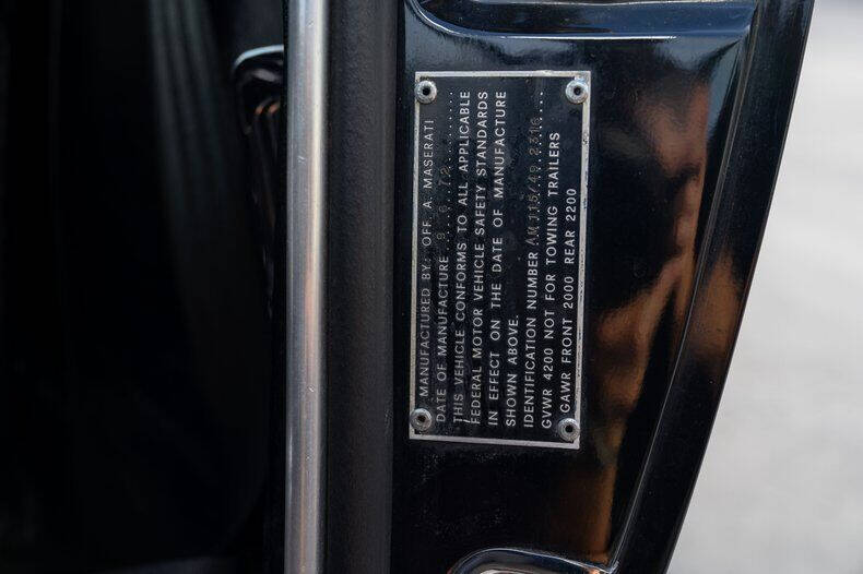 1972 Maserati Ghibli