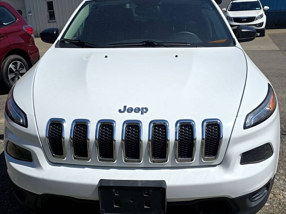 2016 Jeep Cherokee for sale at TIM'S AUTO TECH in Oxford, NY