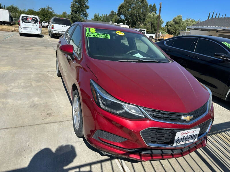 2018 Chevrolet Cruze for sale at USA Auto Sale in Olivehurst CA