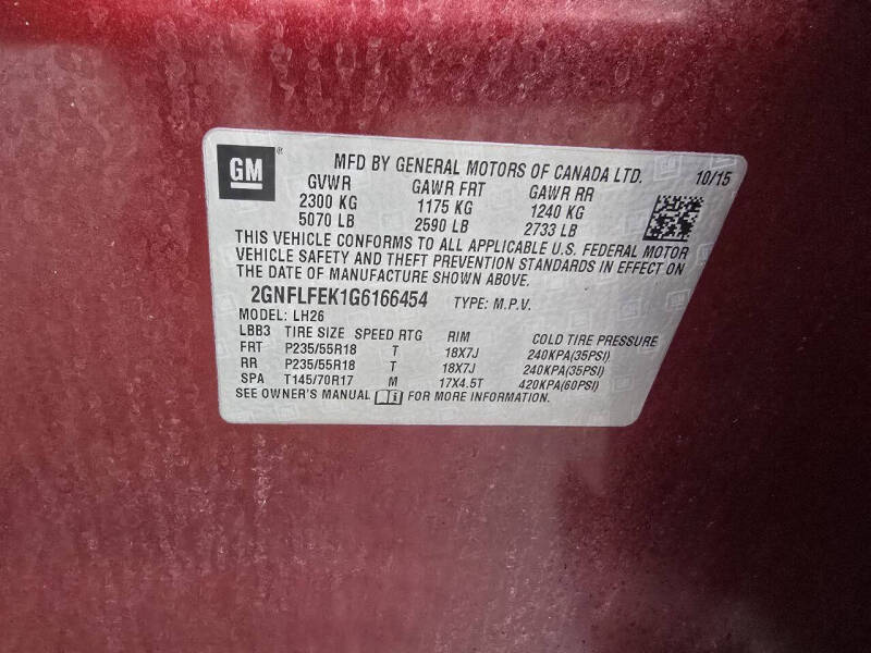 2016 Chevrolet Equinox LT