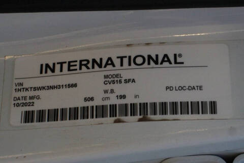 2022 International CV515