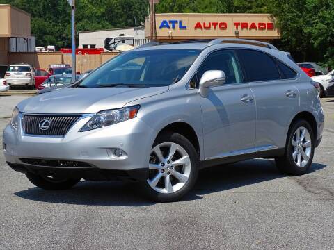 2010 Lexus RX 350 for sale at ATL Auto Trade, Inc. in Stone Mountain GA