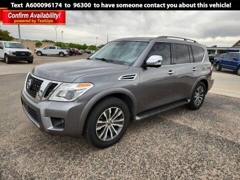 2020 Nissan Armada for sale at POLLARD PRE-OWNED in Lubbock TX