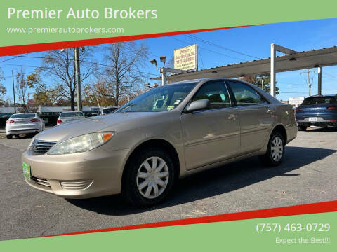 2005 Toyota Camry for sale at Premier Auto Brokers in Virginia Beach VA