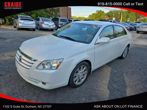 2006 Toyota Avalon for sale at CRAIGE MOTOR CO in Durham NC