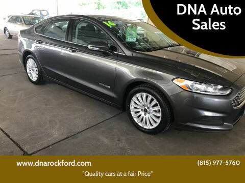 2016 Ford Fusion Hybrid for sale at DNA Auto Sales in Rockford IL