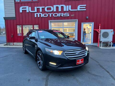 2015 Ford Taurus for sale at AUTOMILE MOTORS in Saco ME