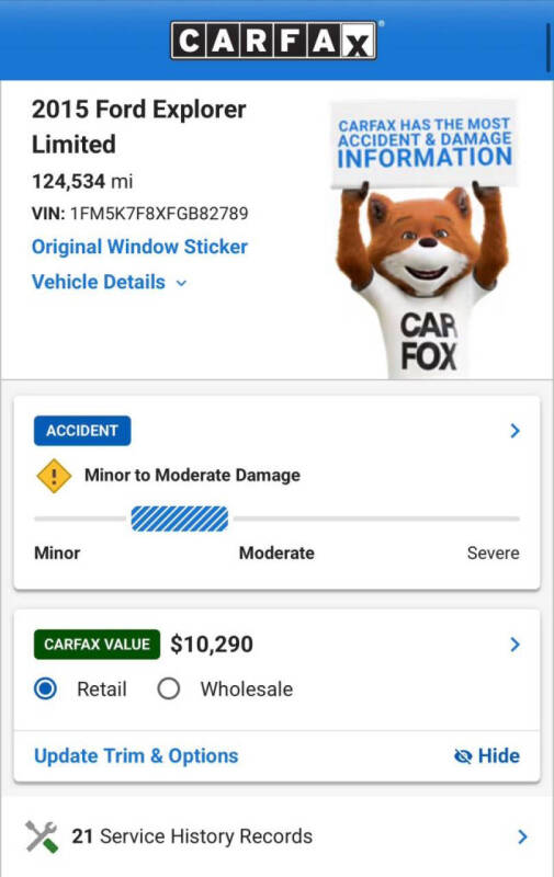 2015 Ford Explorer Limited