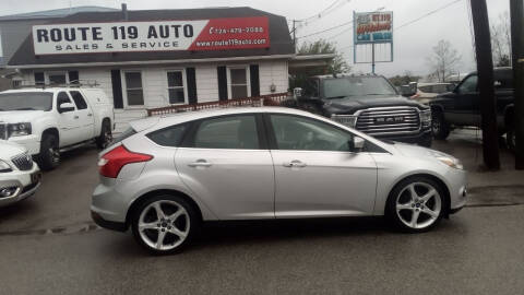 2012 Ford Focus for sale at ROUTE 119 AUTO SALES & SVC in Homer City PA