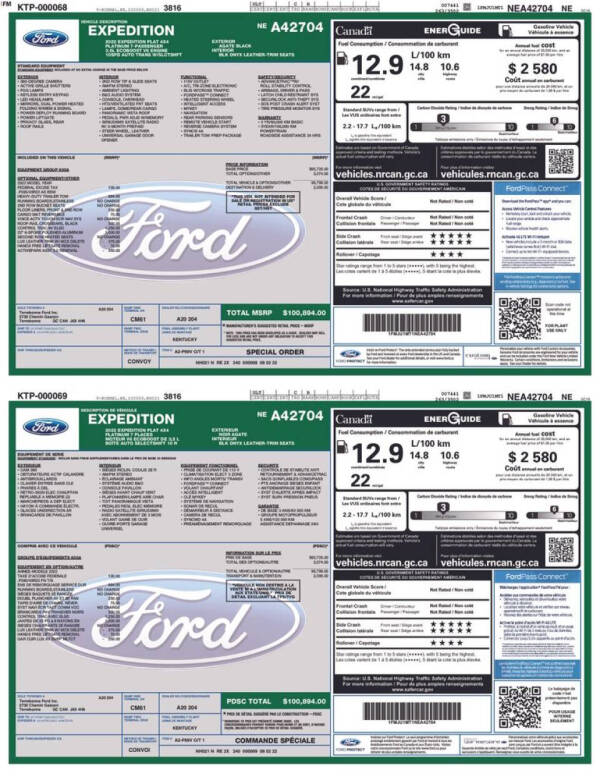 2022 Ford Expedition Platinum