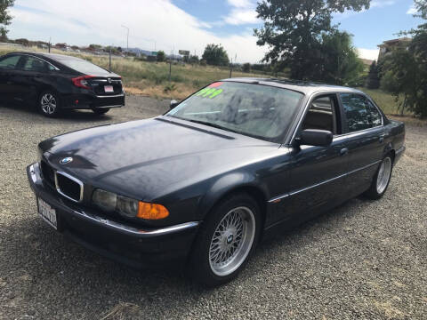 1999 BMW 7 Series for sale at Quintero's Auto Sales in Vacaville CA