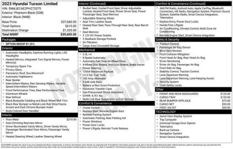 2023 Hyundai Tucson Limited