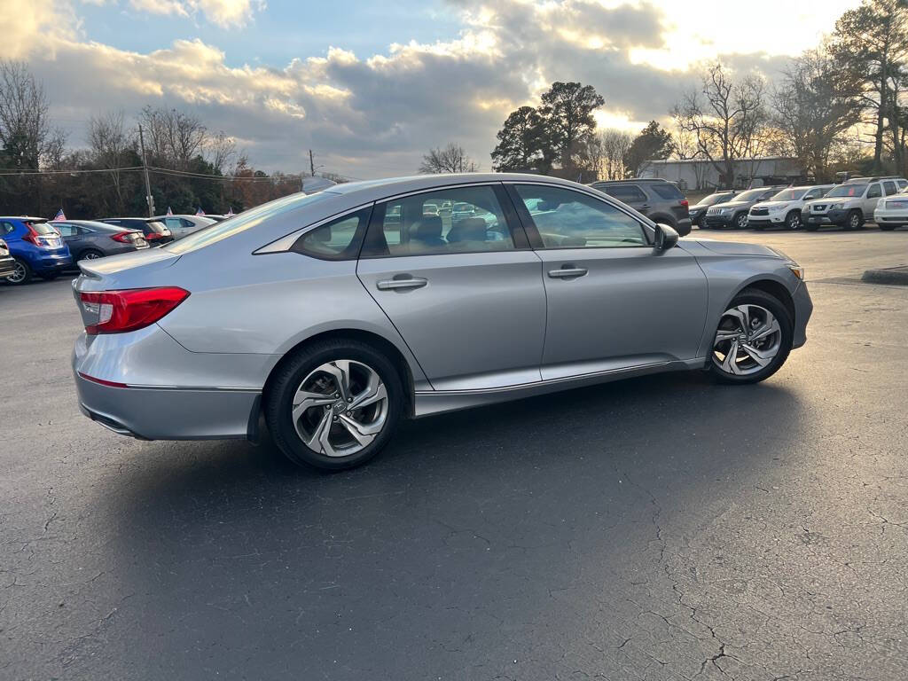 2018 Honda Accord for sale at Absolute Cars Inc in Benson, NC