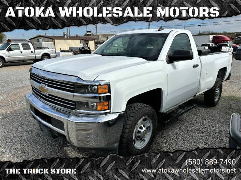 2017 Chevrolet Silverado 2500HD for sale at ATOKA WHOLESALE MOTORS in Atoka OK