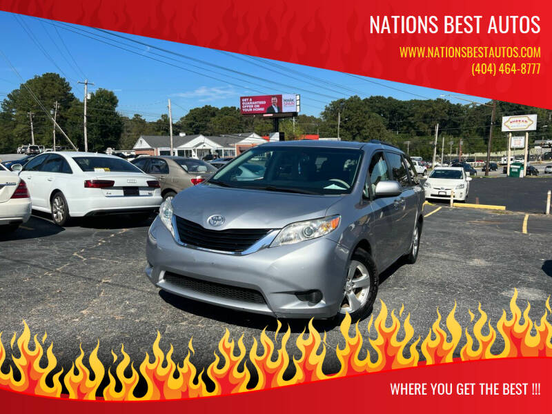 2013 Toyota Sienna for sale at Nations Best Autos in Decatur GA