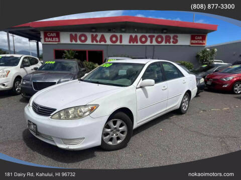 2005 Toyota Camry for sale at No Ka Oi Motors in Kahului HI