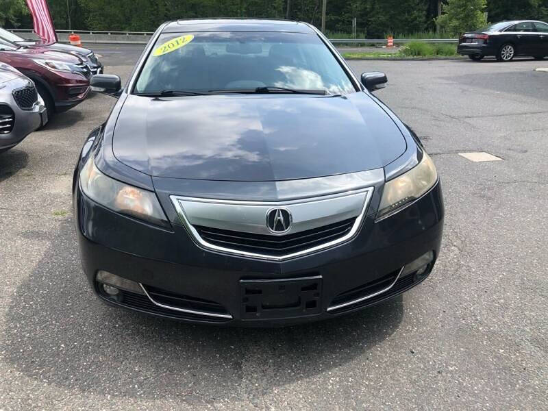 2012 Acura TL for sale at Tolland Citgo Auto Sales in Tolland, CT