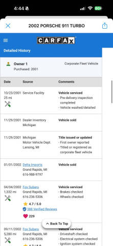 2002 Porsche 911 Turbo
