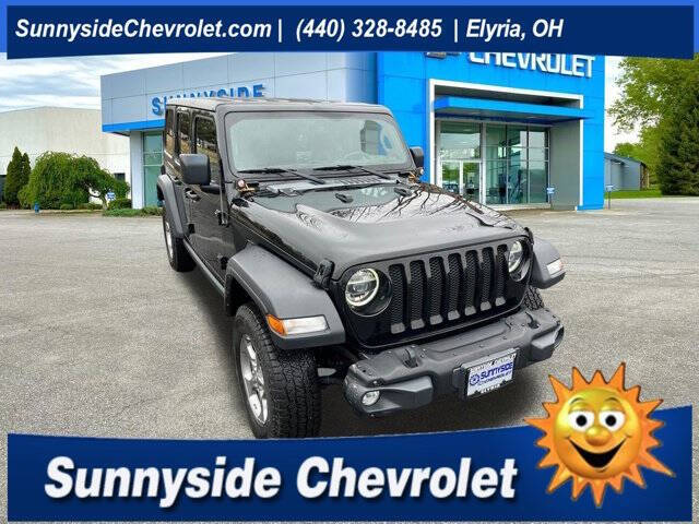 2021 Jeep Wrangler Unlimited for sale at Sunnyside Chevrolet in Elyria OH