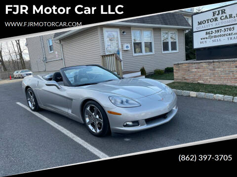 2007 Chevrolet Corvette for sale at FJR Motor Car LLC in Mine Hill NJ