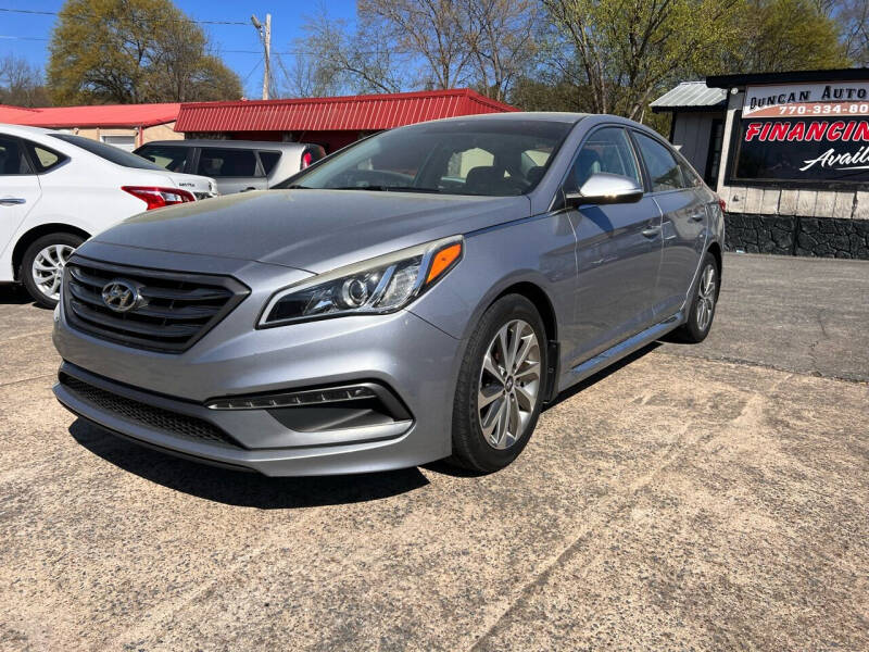 2016 Hyundai Sonata for sale at DUNCAN AUTO SALES, INC in Cartersville GA