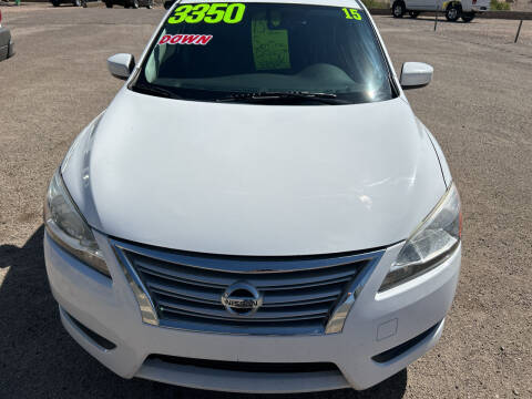 2015 Nissan Sentra for sale at Hilltop Motors in Globe AZ