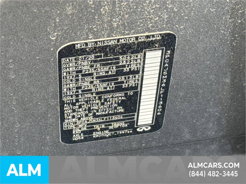 2020 Infiniti QX50 Luxe