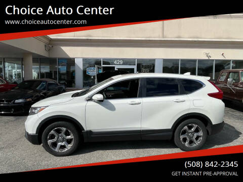 2017 Honda CR-V for sale at Choice Auto Center in Shrewsbury MA