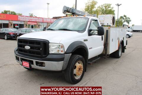 2007 Ford F-550 Super Duty for sale at Your Choice Autos - Waukegan in Waukegan IL