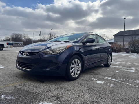 2013 Hyundai Elantra for sale at Minnix Auto Sales LLC in Cuyahoga Falls OH