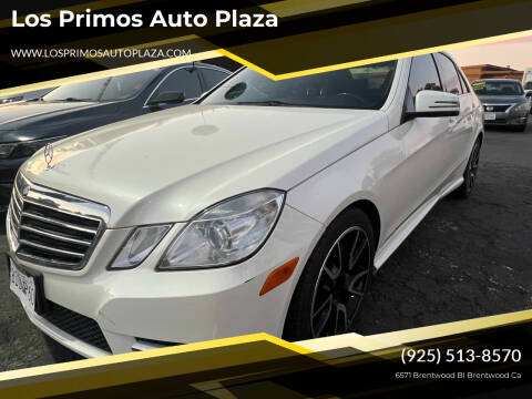 2013 Mercedes-Benz E-Class for sale at Los Primos Auto Plaza in Brentwood CA